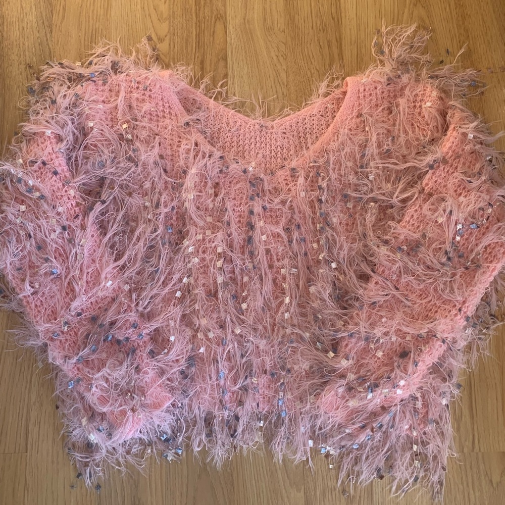 NWOT pink sweater!  Super soft!